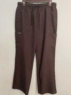 Cherokee Black Wide-Leg Pull-On Cargo Pants